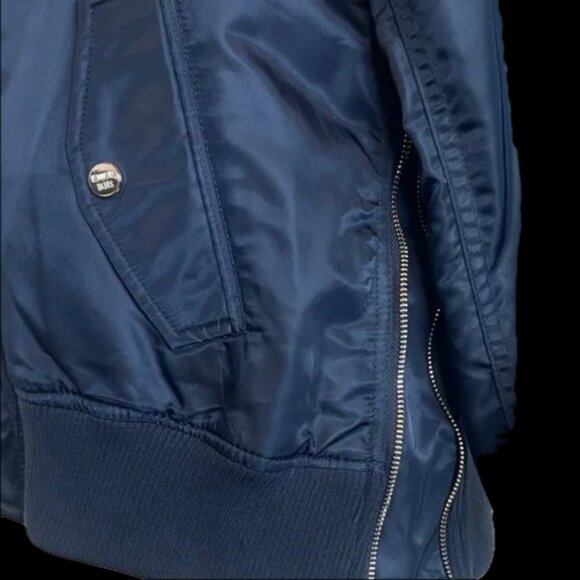 🧥 Steve Madden Navy Bomber Jacket - Picture 5 of 5